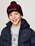 NU 20% KORTING: Tommy Hilfiger Pomponmuts MONOTYPE POMPOM BEANIE met g...