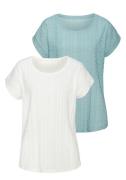 Vivance T-shirt (2-delig, Set van 2)