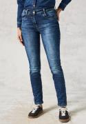 NU 20% KORTING: Cecil Slim fit jeans Toronto in five-pocketsstijl