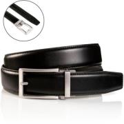 NU 20% KORTING: MONTI Leren riem 3,5 cm breed, klassiek-business, auto...