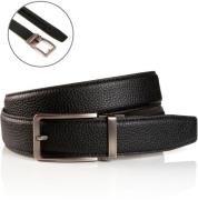 NU 20% KORTING: MONTI Leren riem 3,5 cm breed, klassiek-business, auto...