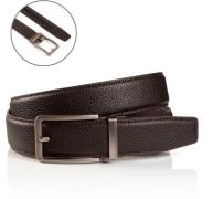 NU 20% KORTING: MONTI Leren riem 3,5 cm breed, klassiek-business, auto...