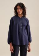 NU 20% KORTING: seidensticker Klassieke blouse Zwarte roos Lange mouwe...