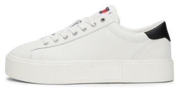 NU 20% KORTING: TOMMY JEANS Plateausneakers TJW FOXING FLATFORM SNEAKE...