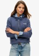 NU 20% KORTING: Superdry Capuchonsweatvest ESSENTIAL LOGO ZIP HOODIE H...