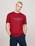 NU 20% KORTING: Tommy Jeans Plus T-shirt TJM REG SIGNATURE TWIST TEE E...