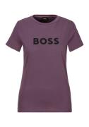 NU 20% KORTING: Boss Orange T-shirt C_Elogo_5 met contrasterende gekle...