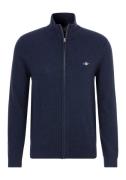 NU 20% KORTING: Gant Vest EXTRAFINE LAMBSWOOL ZIP CARDIGAN