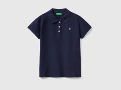 NU 20% KORTING: United Colors of Benetton Poloshirt met logoborduursel...