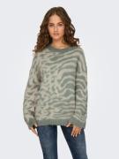 NU 20% KORTING: Only Trui met ronde hals ONLWILD LS JQ LONG O-NECK CC ...