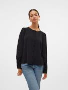 Vero Moda Blouse met lange mouwen VMALVA L/S TAPE SHIRT WVN GA