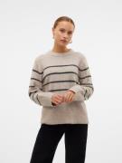 NU 20% KORTING: Vero Moda Gebreide trui VMFLAWLESS LS O-NECK PULLOVER ...