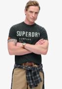 Superdry Shirt met ronde hals SURPLUS GRAPHIC TSHIRT