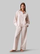 NU 20% KORTING: Calvin Klein Pyjama L/S BUTTONDOWN & PANT met stijlvol...