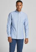 NU 20% KORTING: Jack & Jones Overhemd met lange mouwen BROOK OXFORD me...