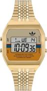 NU 20% KORTING: adidas Originals Digitale klok AOST235552I Polshorloge...