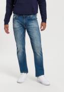 H.I.S Straight jeans DIX rechte pasvorm, lage taille, used-wassing