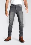 H.I.S Slim fit jeans FLUSH smalle broekpasvorm, met used-effecten, lag...