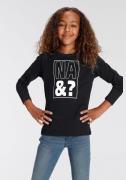 NU 20% KORTING: KIDSWORLD Shirt met lange mouwen NA&? lange mouwen, ba...