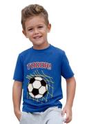 NU 20% KORTING: KIDSWORLD T-shirt TOOOR Korte mouwen, basic pasvorm, m...