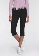 KangaROOS Capri jeans Capri-jeans met riem Skinny fit, met split, norm...