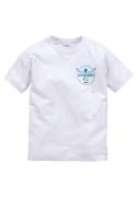 NU 20% KORTING: Chiemsee T-shirt WAVE Korte mouwen, basic pasvorm, bed...