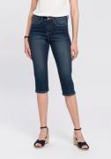 NU 20% KORTING: Arizona Capri jeans Met splitje in de zoom smalle pasv...