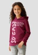 NU 20% KORTING: KIDSWORLD Capuchonshirt So easy Lange mouwen, basic pa...