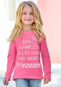 NU 20% KORTING: KIDSWORLD Shirt met lange mouwen Ich schmeiss alles hi...