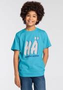 NU 20% KORTING: KIDSWORLD T-shirt FRAGEWORT MIT 2 BUCHSTABEN Korte mou...