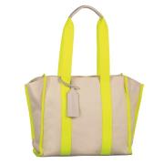 Tom Tailor Denim Shopper Alani Neonaccenten op de coole katoen-canvas ...