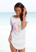 Venice Beach Lang shirt met print aan de voorkant, overhemdblouse, str...