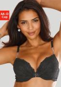 Lascana Push-up-bh Dalia met elegante stras op de schouderbandjes, lin...