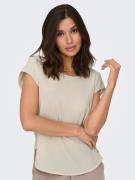 Only Blouse met korte mouwen ONLVIC S/S SOLID TOP NOOS PTM