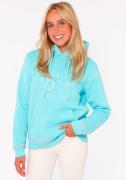 NU 20% KORTING: Zwillingsherz Hoodie Strandleven Moin met geborduurd s...