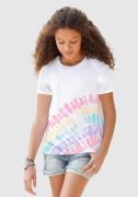 NU 20% KORTING: KIDSWORLD T-shirt Met regenboog-print Korte mouwen, he...