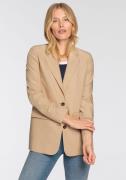 DELMAO Korte blazer met contrastkleurige knopen