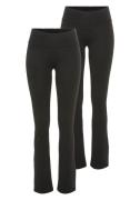 NU 20% KORTING: FAYN SPORTS Sportbroek Comfort Flare van zachte katoen...