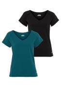 NU 20% KORTING: FAYN SPORTS Functioneel shirt Double Pack Essential (2...