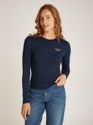 NU 20% KORTING: TOMMY JEANS Shirt met lange mouwen TJW SLIM ESSENTIAL ...