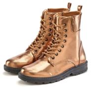 NU 20% KORTING: Lascana Laarsjes in de trendy metallic look, laarzen, ...