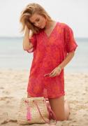 NU 20% KORTING: Venice Beach Chiffon tuniek met bloemprint, strandjurk...