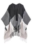 NU 20% KORTING: Lascana Gebreide poncho Poncho, cape in knuffelkwalite...