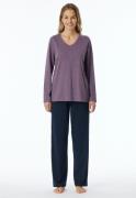 NU 20% KORTING: Schiesser Pyjama "Comfort Essentials" (2-delig)