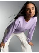 Trigema Sweatshirt TRIGEMA dun sweatshirt