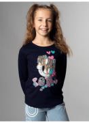 Trigema Longsleeve TRIGEMA langarmshirt met schattige pony print (1-de...