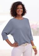 NU 20% KORTING: Vivance Shirt met 3/4-mouwen Ronde hals gemaakt van st...