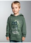 NU 20% KORTING: Trigema Hoodie TRIGEMA Hoodie met grote husky-print