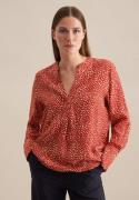 NU 20% KORTING: seidensticker Klassieke blouse Zwarte roos Tuniek prin...