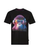 Trigema T-shirt TRIGEMA T-shirt met coole gorilla print (1-delig)